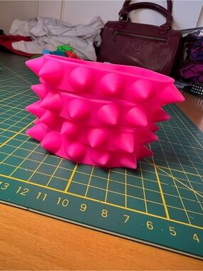 NovocentoNovantanove silicone spiked bracelets 2 pack